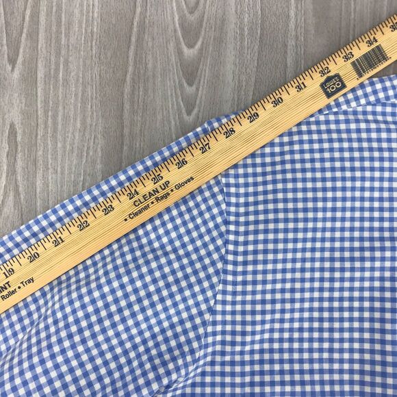Polo Ralph Lauren‎ Shirt Blue White Gingham Check Oxford Button Down 5XB NWT - Picture 11 of 12